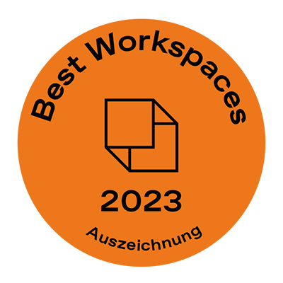 Best Workspaces 2023 - Auszeichnung