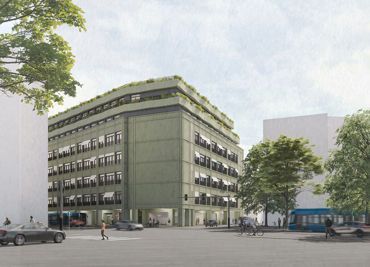 Umbau ehemaliges C&A-Gebäude Saarbrücken